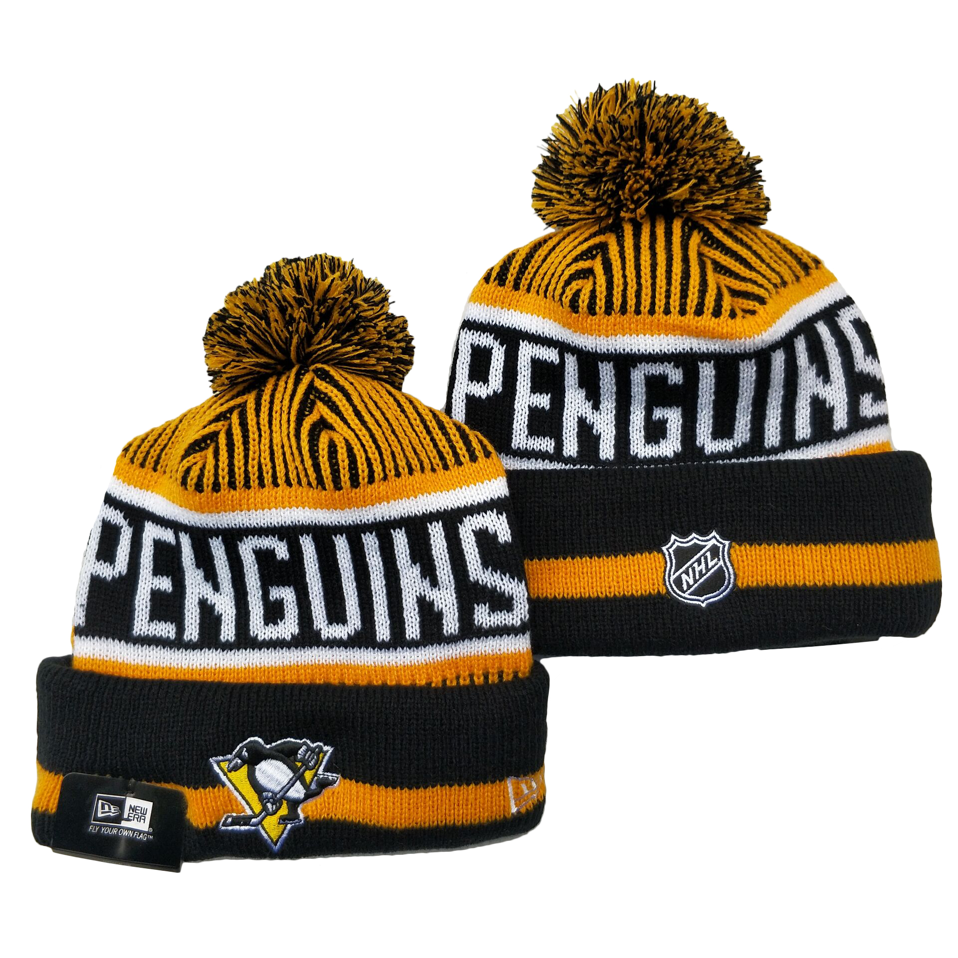 Pittsburgh Penguins Knit Hats 005